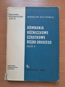 Równania różniczkowe KOMPLET cz. 1, 2 Krzyżański 