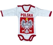 Body niemowlęce z orłem rozmiar 62, 68 nowe