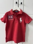 Polo Ralph Lauren 4-5 lat r. 110 koszulka chłopięca Great Britain
