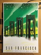 The Cure plakat koncertowy USA San Francisco 2023