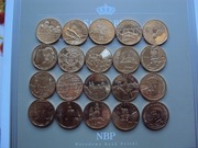 komplet monet 2zł 2010r jak na foto