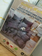 Elegancka Pościel Mikrofibra z HAFTEM 200x220 + Poszewki 70x80