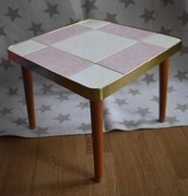 Kwietnik mini stolik lata 60-70
