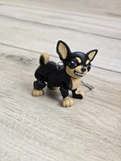 Breloczek groźny Chihuahua 3d - Brelok Druk3d fidget Keychain mixGadzet