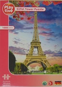 Puzzle Playtive Wieża Eiffela Eiffel Tower 1000 elementów