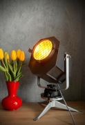 Lampa loft Vintage PRL teatralna 