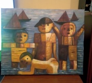 Makowski kopia .Olej