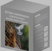 ZESTAW SIATKA NA BALKON 6m x 3m