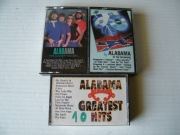 ALABAMA zestaw 3 oryginalne kasety Country z RCA USA
