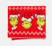 Kocyk świąteczny Grinch  130x160 by dr.Seuss