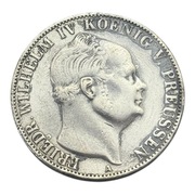 1 Talar 1856 A - FRIEDRICH WILHELM IV - PRUSY - GÓRNICZY - SREBRO