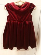 Sukienka welurowa, rozm.92