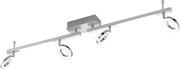 Lampa Sufitowa EGLO LED Cardillo 1 - 4 Reflektory 