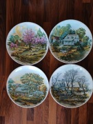 CZTERY PORY ROKU - KOMPLET TALERZY KOLEKCJONERSKICH