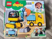 LEGO Duplo 10931 ciężarówka i koparka gąsienicowa 