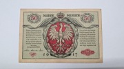 50 marek polskich, 1916, jenerał, Miłczak #5, stan III-IV+