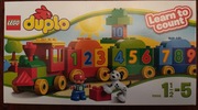 LEGO 10558 Duplo - Pociąg z cyferkami NOWY UNIKAT 