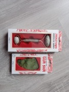 Jadeitowa płytka do masażu + masażer do twarzy 