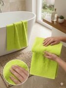 Ręcznik kąpielowy 70x140 cm - 100% Bawełna – Limonkowy