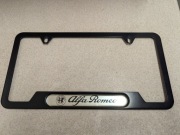 Ramka tablicy rejestracyjnej USA Alfa Romeo Giulia metalowa