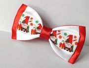 Muszka świąteczna dla chłopca Mikołaj skrzat sesja