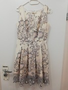 Suknia z haftem i podszewką