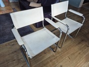 Krzesło krzesła chromowane Bauhaus Marcel Breuer Mart Stam