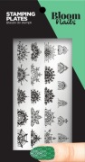 Bloom Nails blaszki do paznokci stempli 