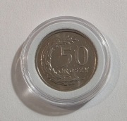 50 gr groszy 1992 w kapslu mennicza Stan 1/-1 