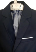 Elegancki garnitur - chłopiec drobny, niski, szczupły140