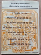 Instrukcje Serwisowe Odbiorników Telewizyjnych WEMA 1991 rok.