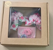 Komplet spinek do włosów pudełko ślub komunia prezent