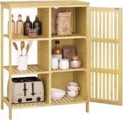 Bambusowa szafka łazienkowa, szafka wielofunkcyjna, szafka kuchenna