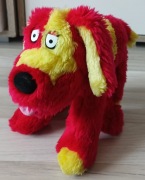 BBC Smyki Tweenies 1998 Czerwony Pies maskotka vintage 28cm