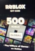 Roblox - 500 Robux Klucz GLOBAL
