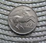 Grecja 10 Drahma 1973r - Junta