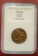 2 ZŁOTE 2012 EURO GRADING PCG MS68