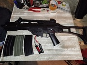 Replika ASG G36 zestaw magazynki i akumulator 