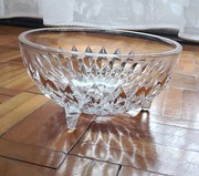 misa kryształowa na nóżkach PRL