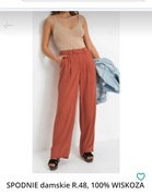 SPODNIE damskie R.48, 100% WISKOZA