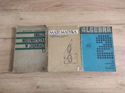 Analiza matematyczna, Matematyka, Algebra *zestaw 3 książek