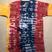 Tie dye koszulka T-shirt ręcznie barwiona S
