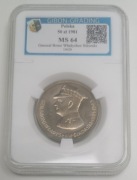 50 ZŁOTYCH 1981 - SIKORSKI grading GIBON MS64