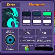Roblox Dragon Adventures Error Cosmetic Khorgeryn NM