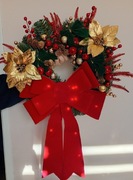 Wianek bożonarodzeniowy na drzwi 