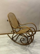 Fotel bujany wiklinowy