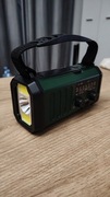 Radio FM Awaryjne 10000mAh LED Solar SOS