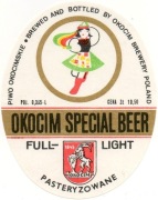 etykieta piwna - browar Okocim