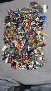 Wielki Mix Klocków Różnych Lego, Lepin, Gudi, Cobi PONAD 8KG 