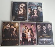 Saga Zmierzch Filmy DVD Komplet 1-5 Twilight Lektor Polski Fantasy Romans